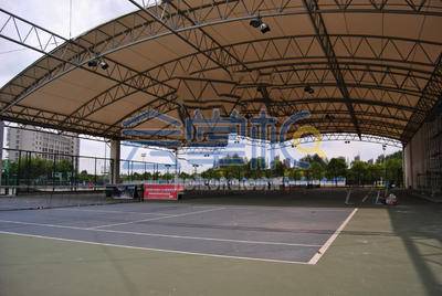 上海第二工业大学风雨网球场基础图库9